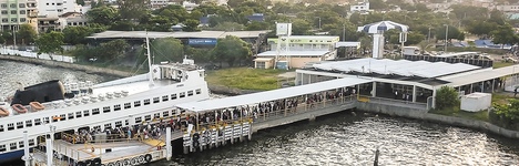 estação das barcas do Cocotá